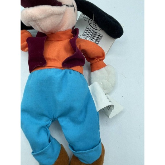 Goofy Plush Stuffed Animal Dog 8" Mini Bean Bag Beanie Doll VIntage Disney Store - Picture 5 of 8